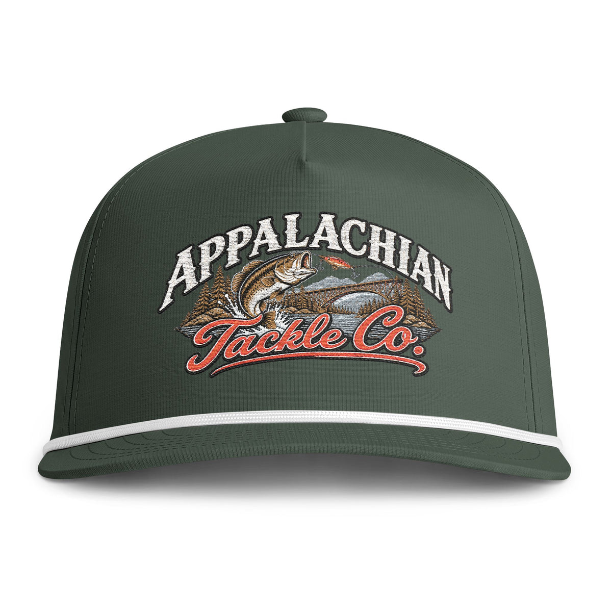 Appalachian Tackle Co. Rope Cap — Vintage Fishing Hat