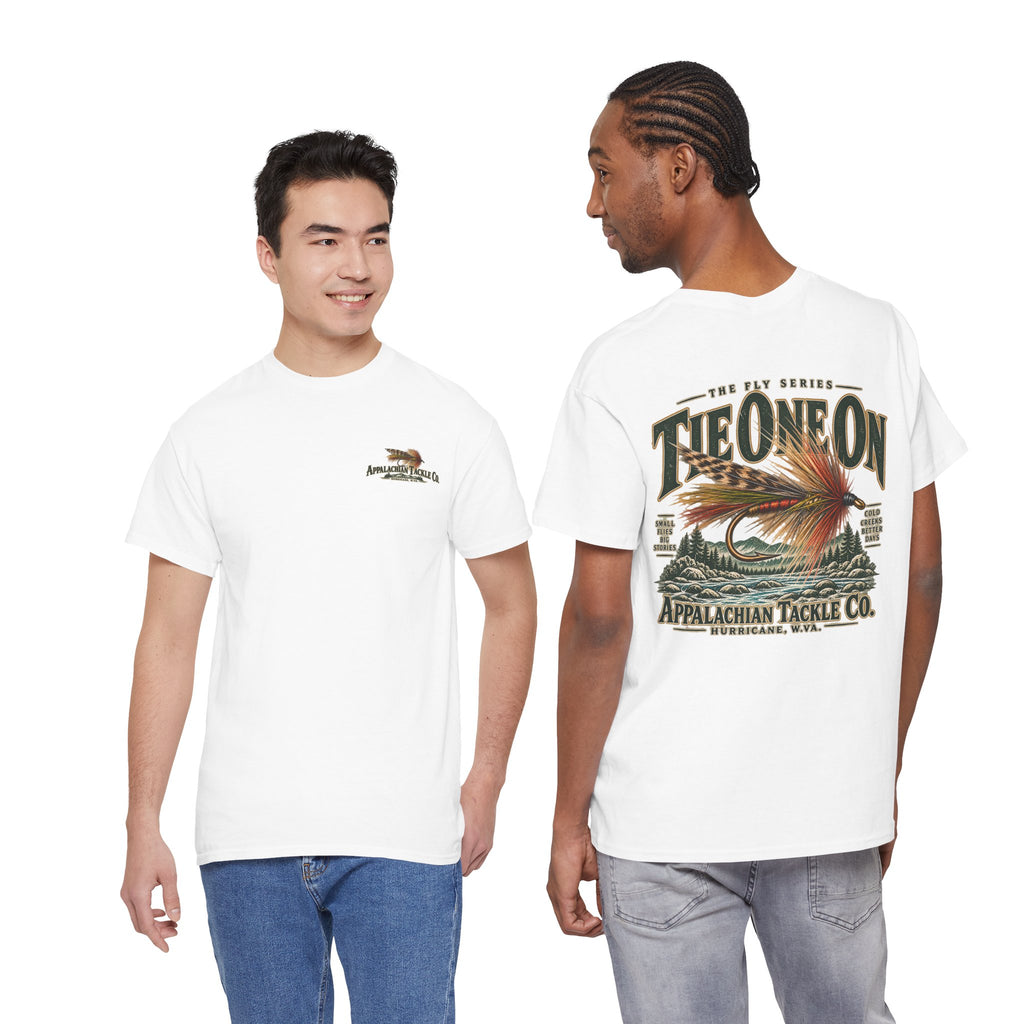 The Fly Series— "Tie One On" Appalachian Tackle Co. Graphic Tee