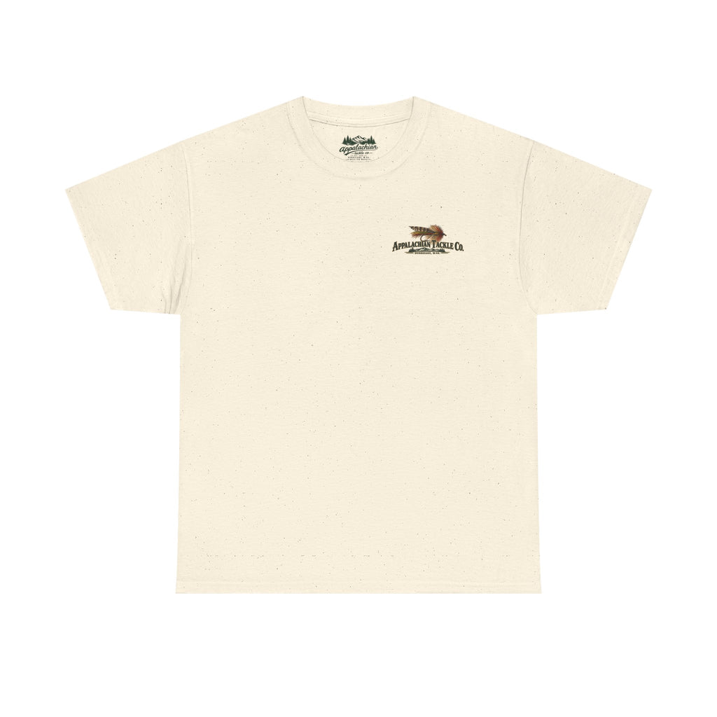 The Fly Series— "Tie One On" Appalachian Tackle Co. Graphic Tee