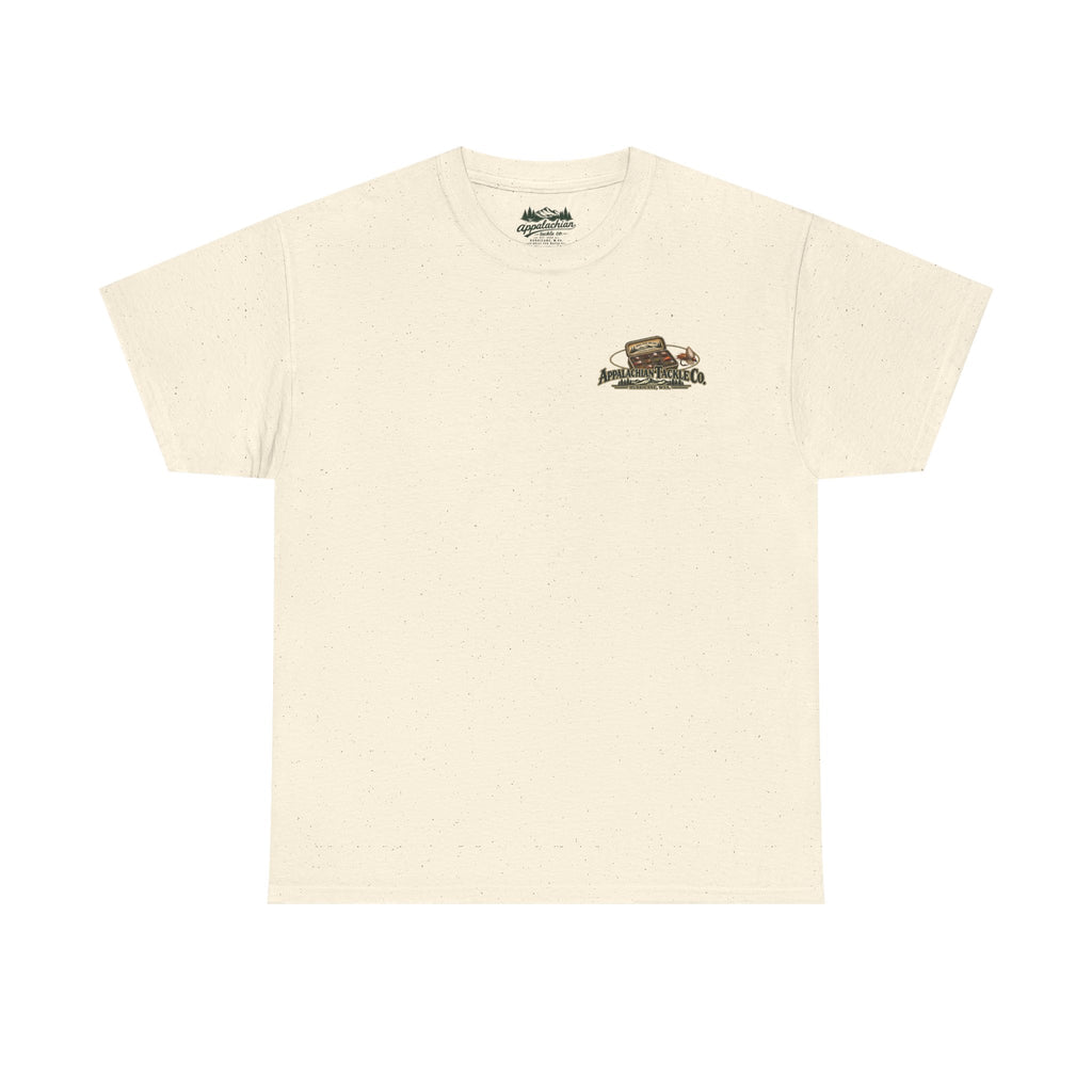 The Fly Series — "Small Flies, Big Lies" Appalachian Tackle Co. Graphic Tee