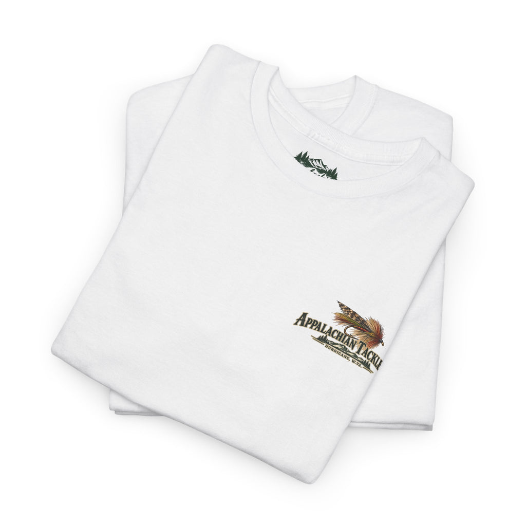 The Fly Series— "Tie One On" Appalachian Tackle Co. Graphic Tee