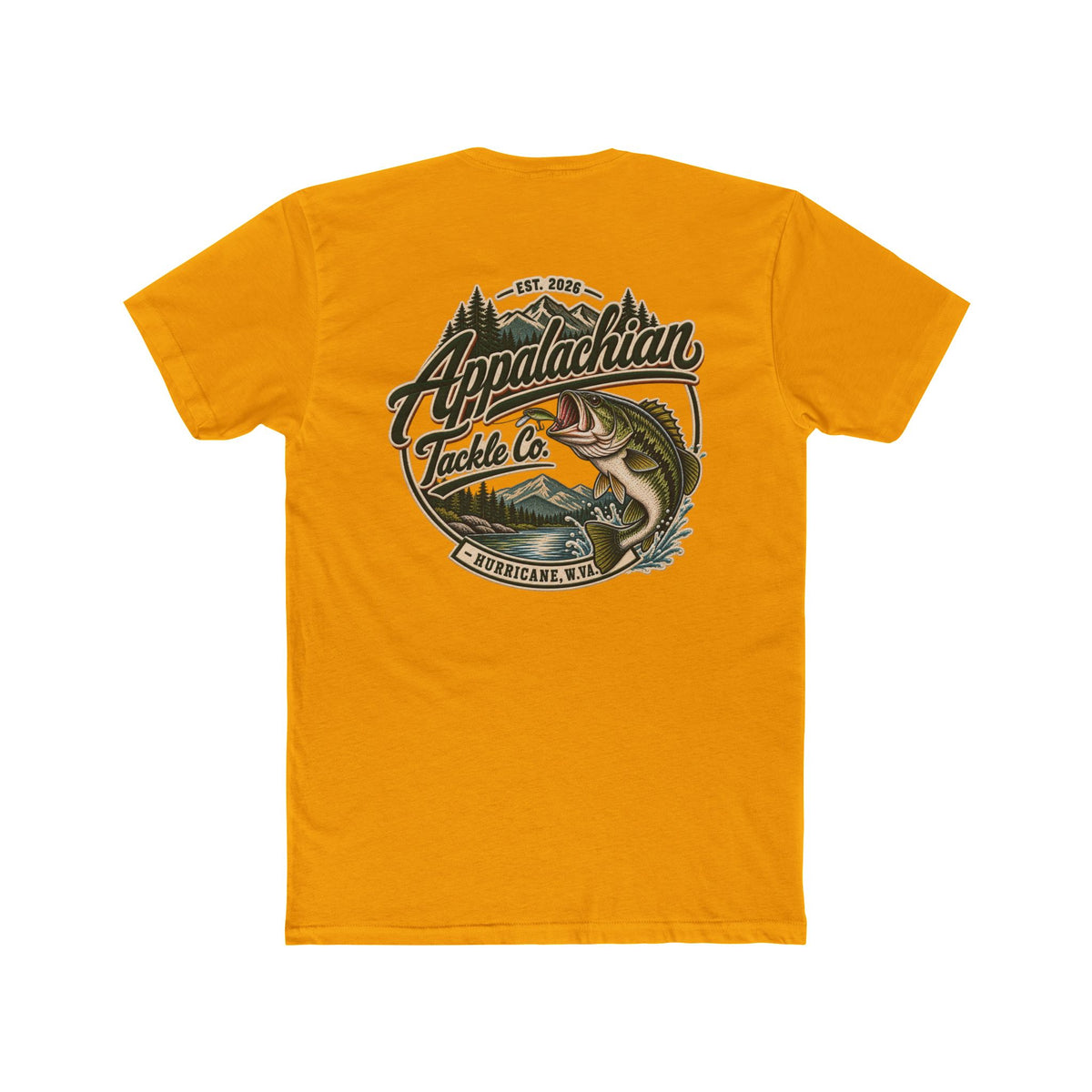 Appalachian Tackle Co. Fishing Tee — Vintage Graphic Cotton Shirt