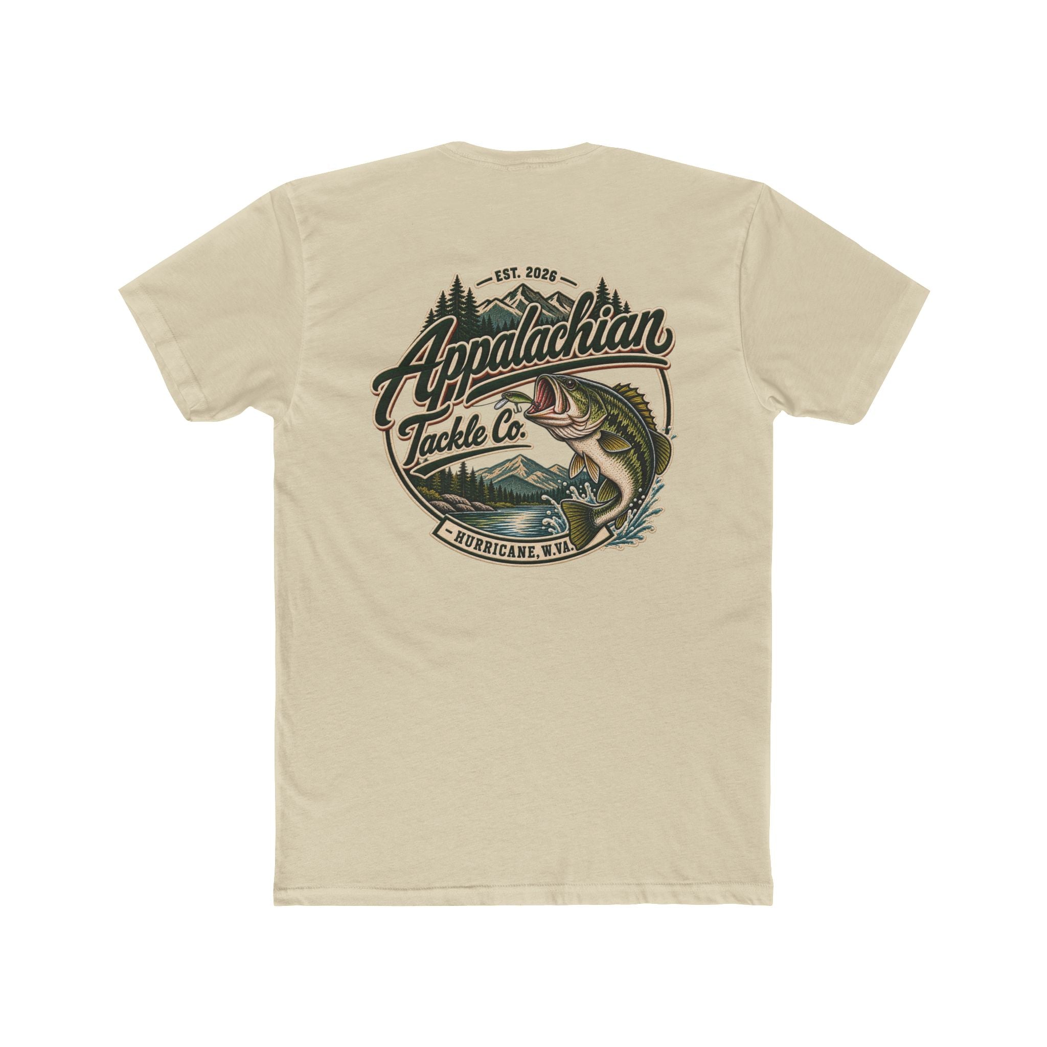 Appalachian Tackle Co. Fishing Tee — Vintage Graphic Cotton Shirt