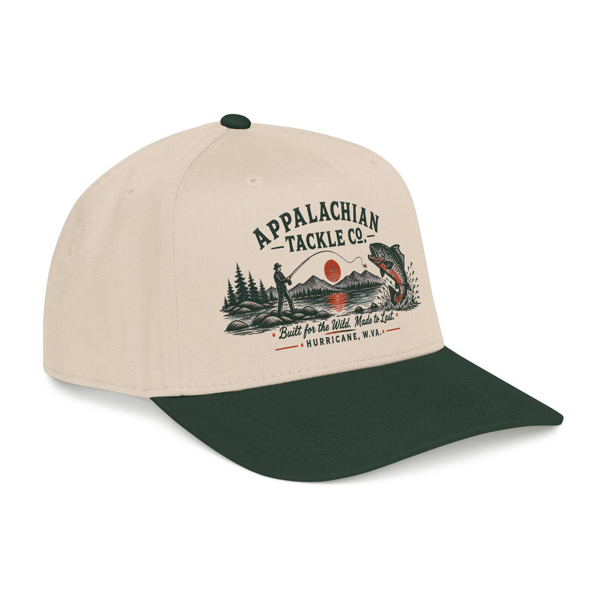Appalachian Tackle Co. Fishing Hat — Vintage Outdoors Baseball Cap