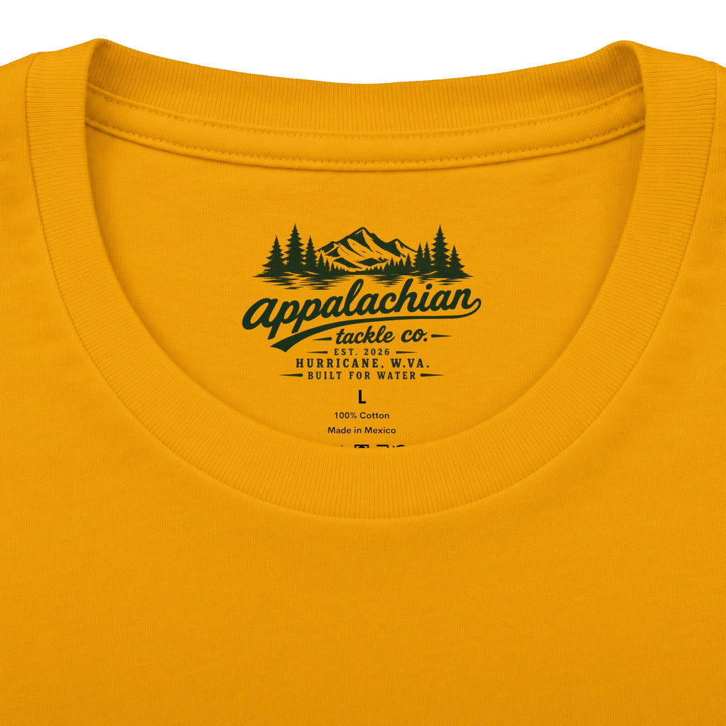 Appalachian Tackle Co. Fishing Tee — Vintage Graphic Cotton Shirt