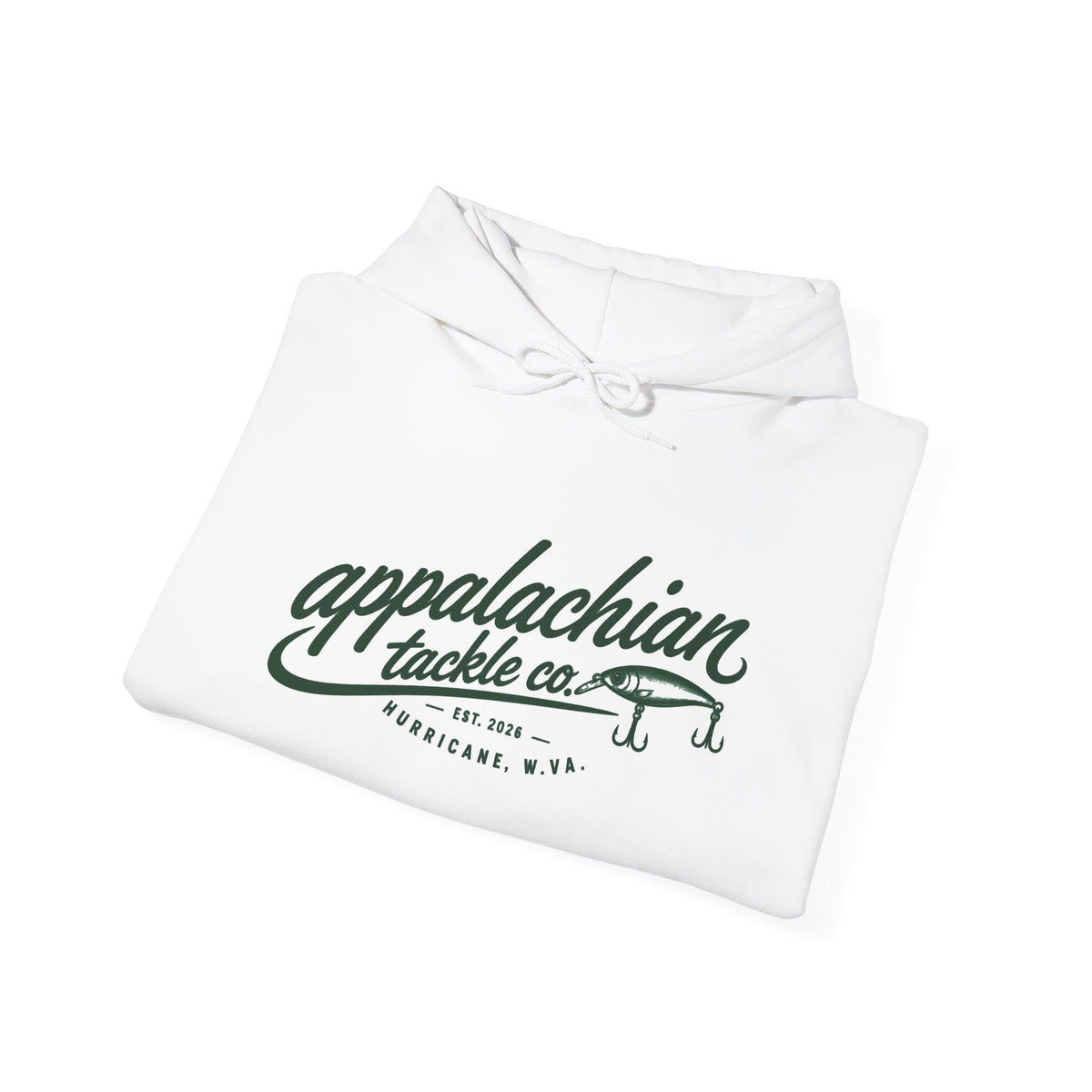 Appalachian Tackle Co. Hoodie – Vintage Fishing Logo Pullover