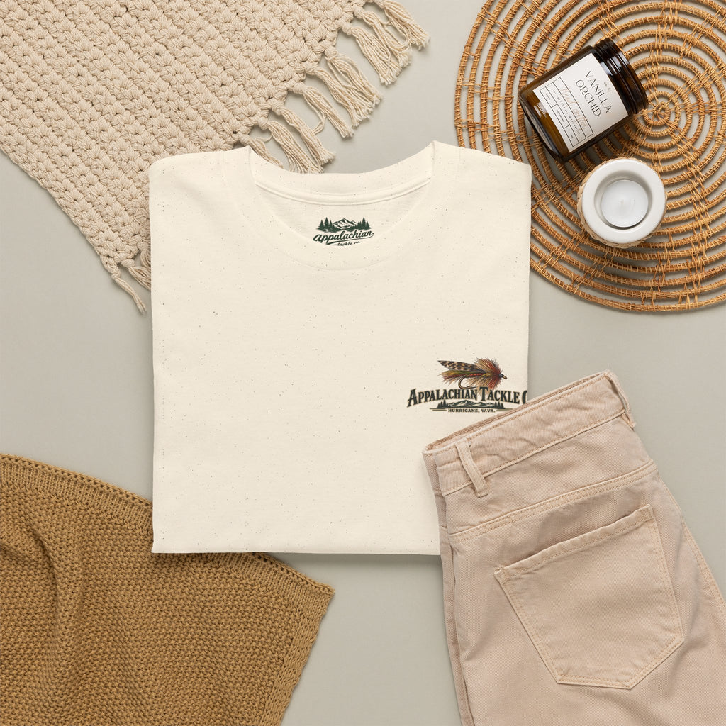 The Fly Series— "Tie One On" Appalachian Tackle Co. Graphic Tee