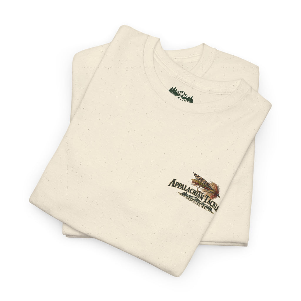 The Fly Series— "Tie One On" Appalachian Tackle Co. Graphic Tee