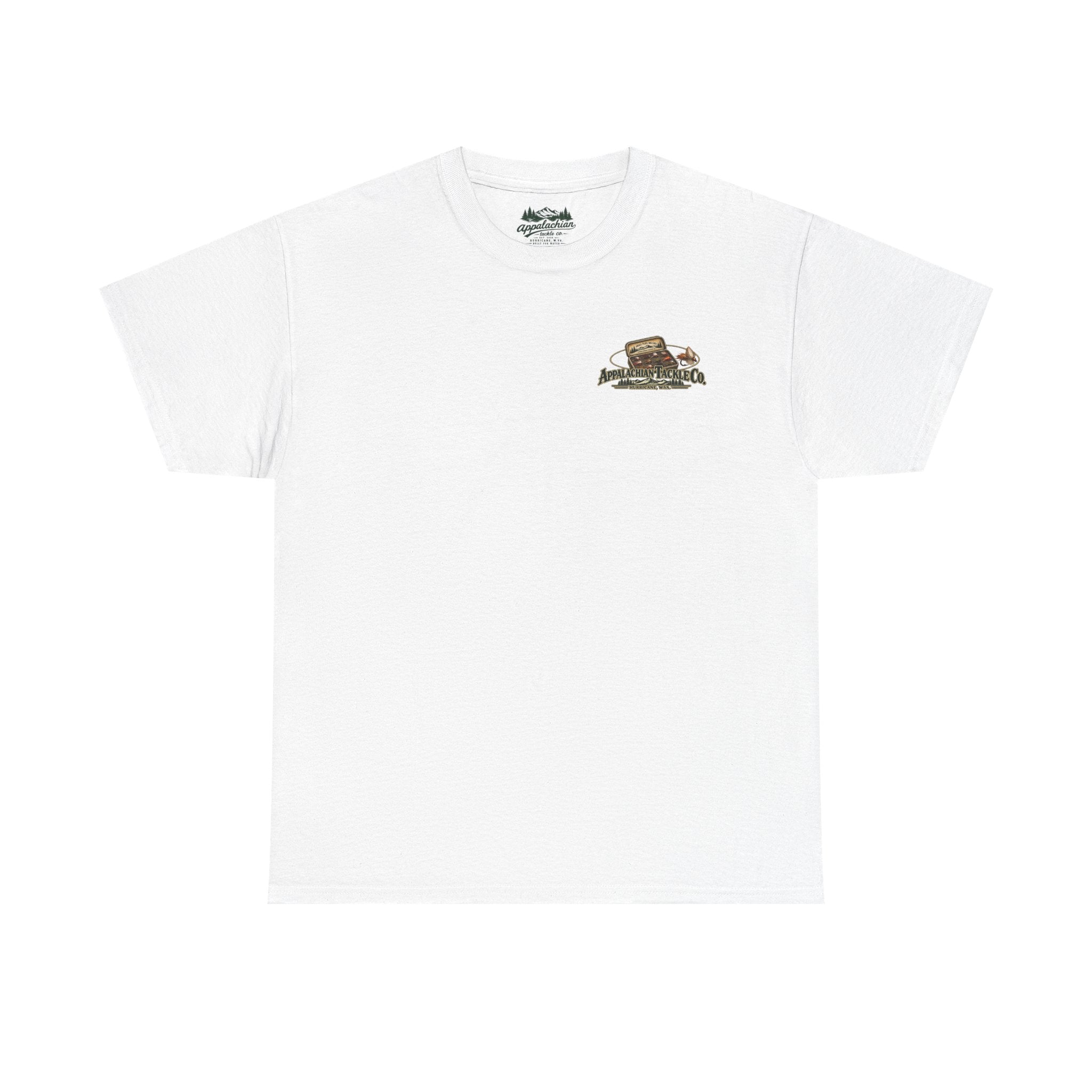 The Fly Series — "Small Flies, Big Lies" Appalachian Tackle Co. Graphic Tee