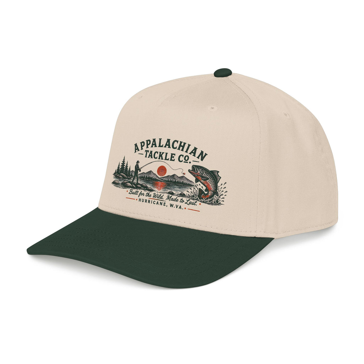 Appalachian Tackle Co. Fishing Hat — Vintage Outdoors Baseball Cap