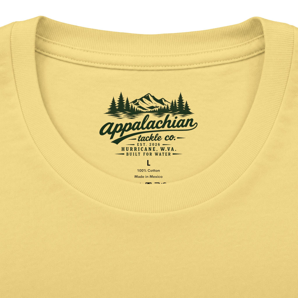 Appalachian Tackle Co. Fishing Tee — Vintage Graphic Cotton Shirt