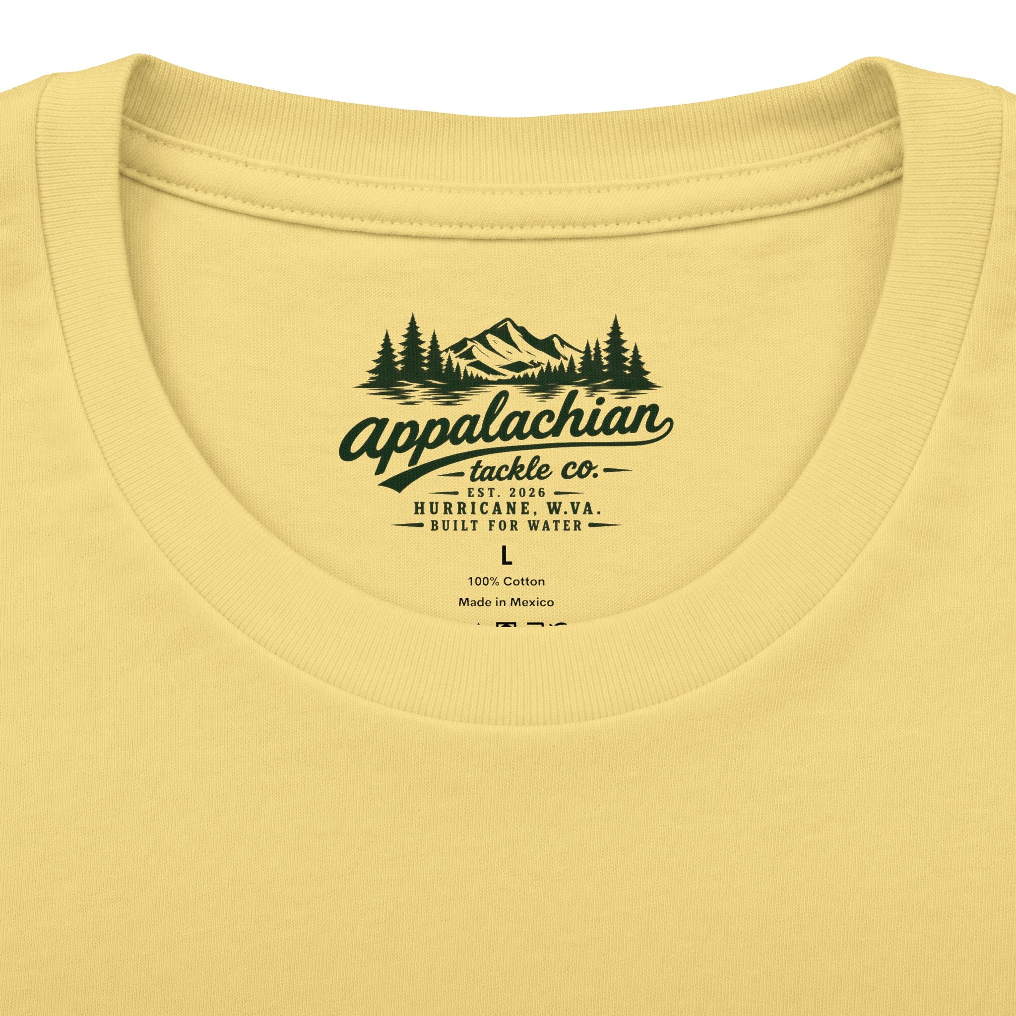 Appalachian Tackle Co. Fishing Tee — Vintage Graphic Cotton Shirt