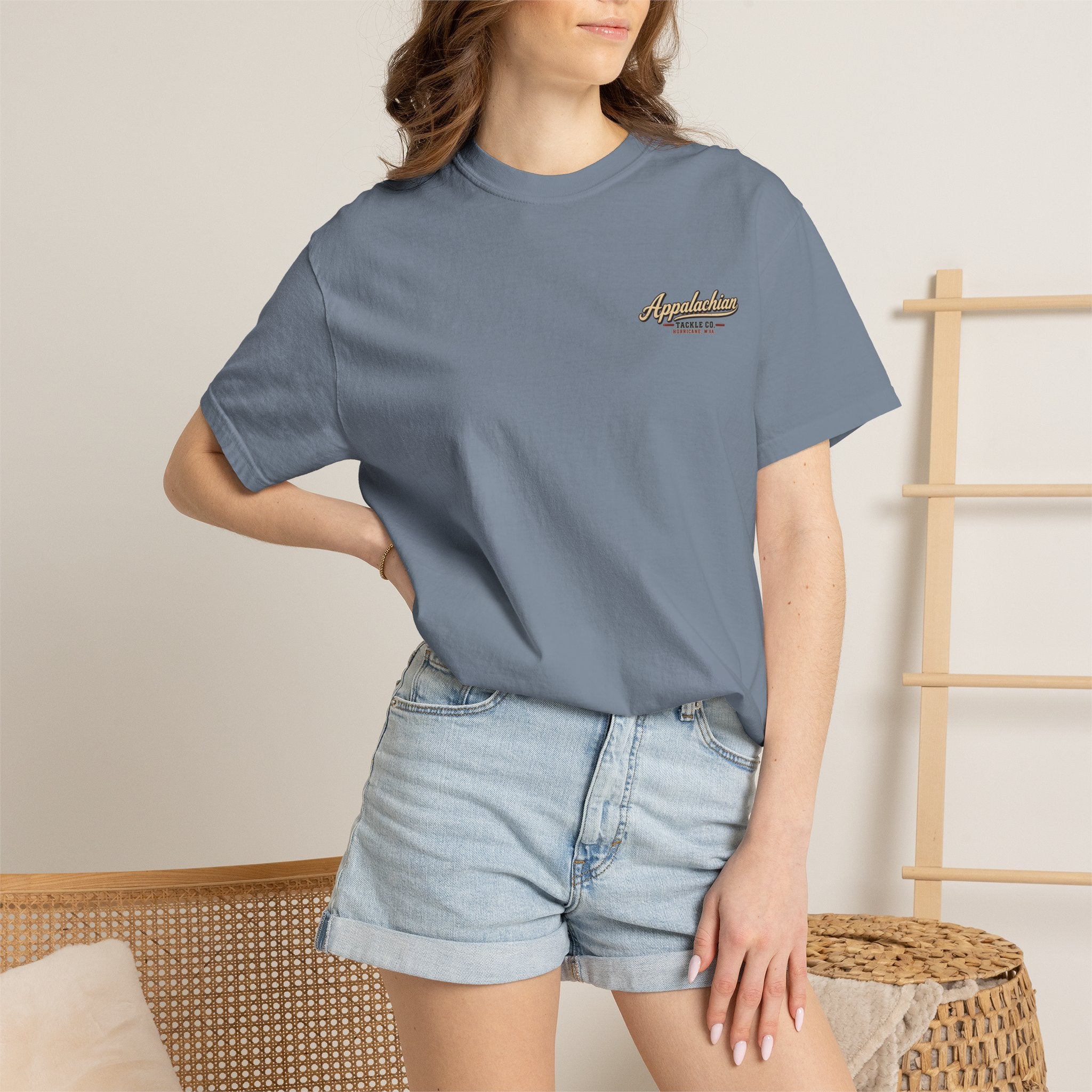 Fishing Camp T-Shirt — Appalachian Fishing Camp Cabin Graphic Tee