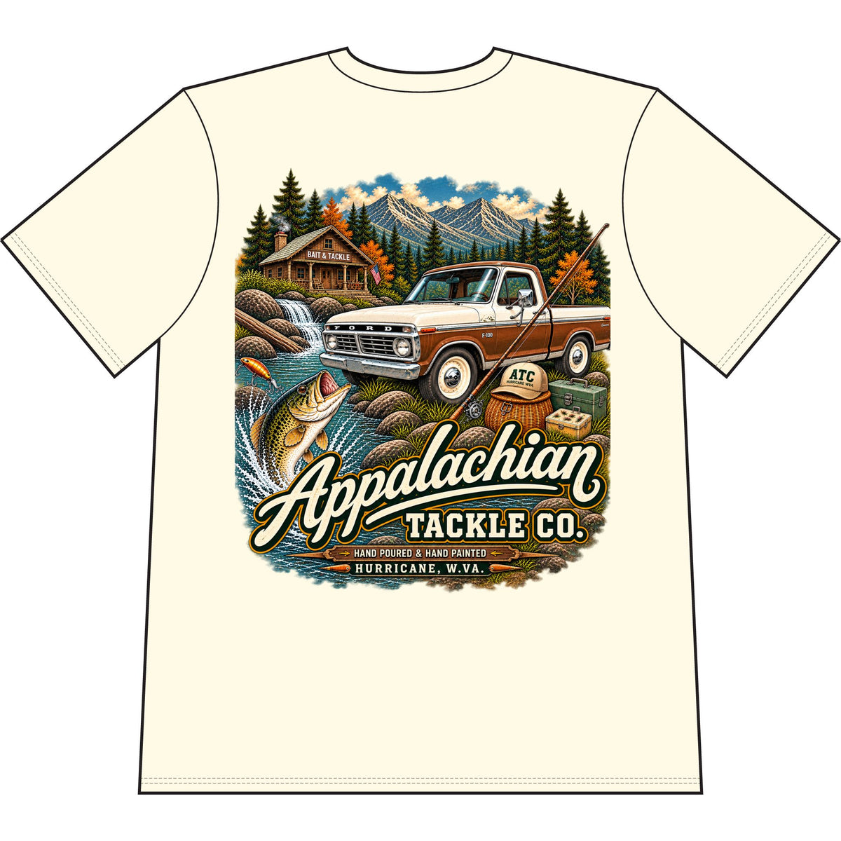 Appalachian Tackle Co. - Stream Drive In T-Shirt