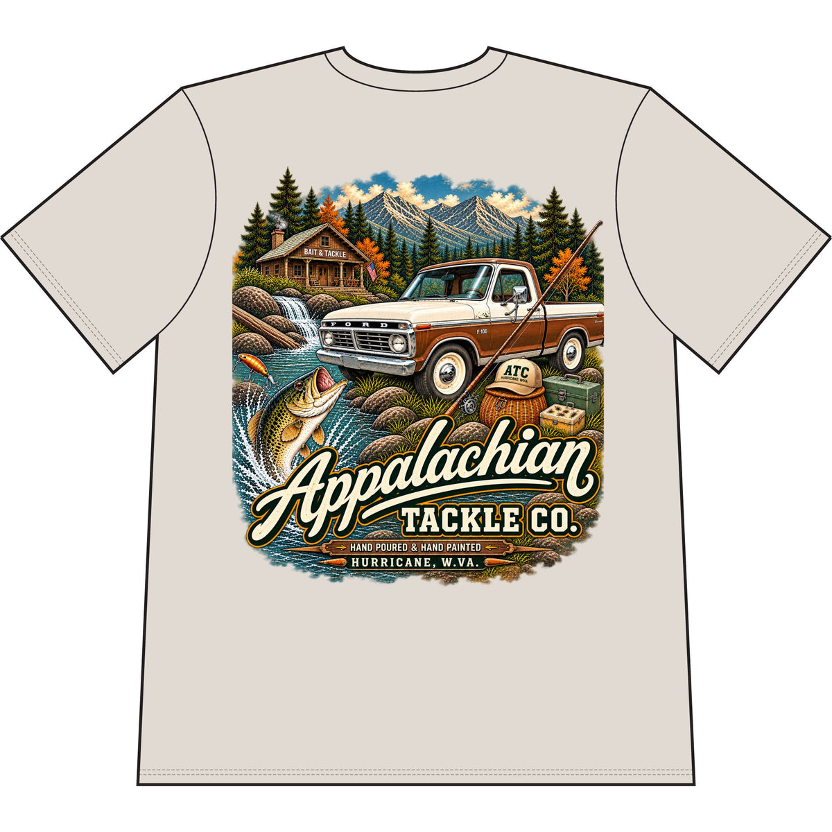 Appalachian Tackle Co. - Stream Drive In T-Shirt