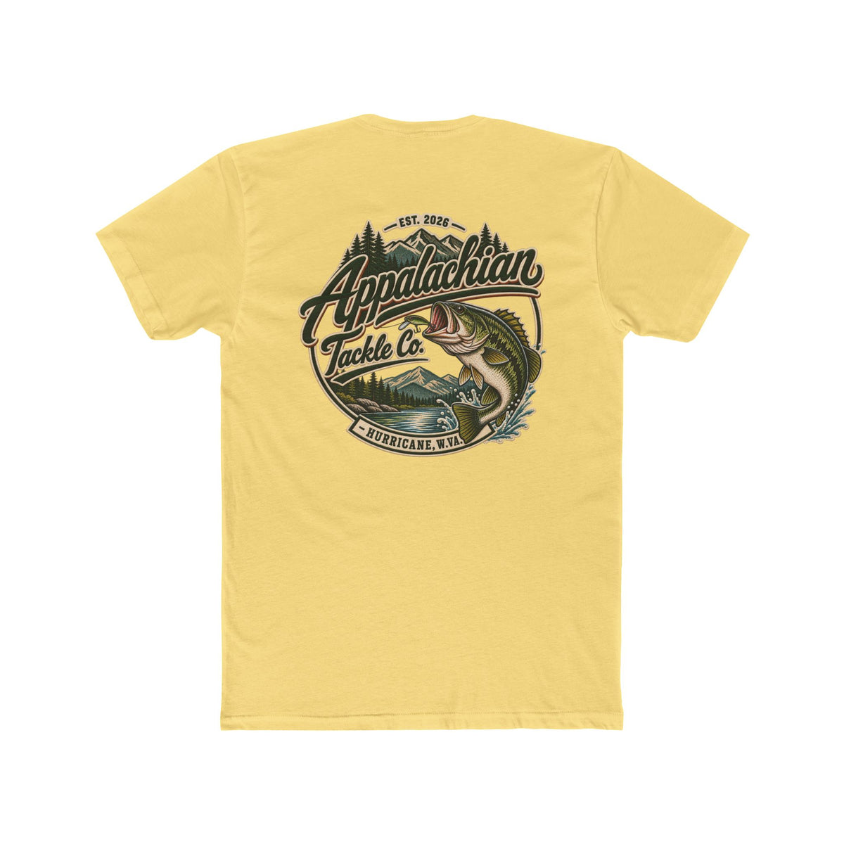 Appalachian Tackle Co. Fishing Tee — Vintage Graphic Cotton Shirt