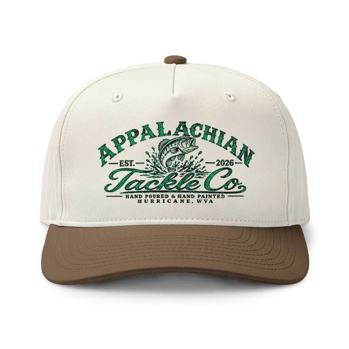 Appalachian Tackle Co. Two-Tone Cap — Fishing Trucker Hat