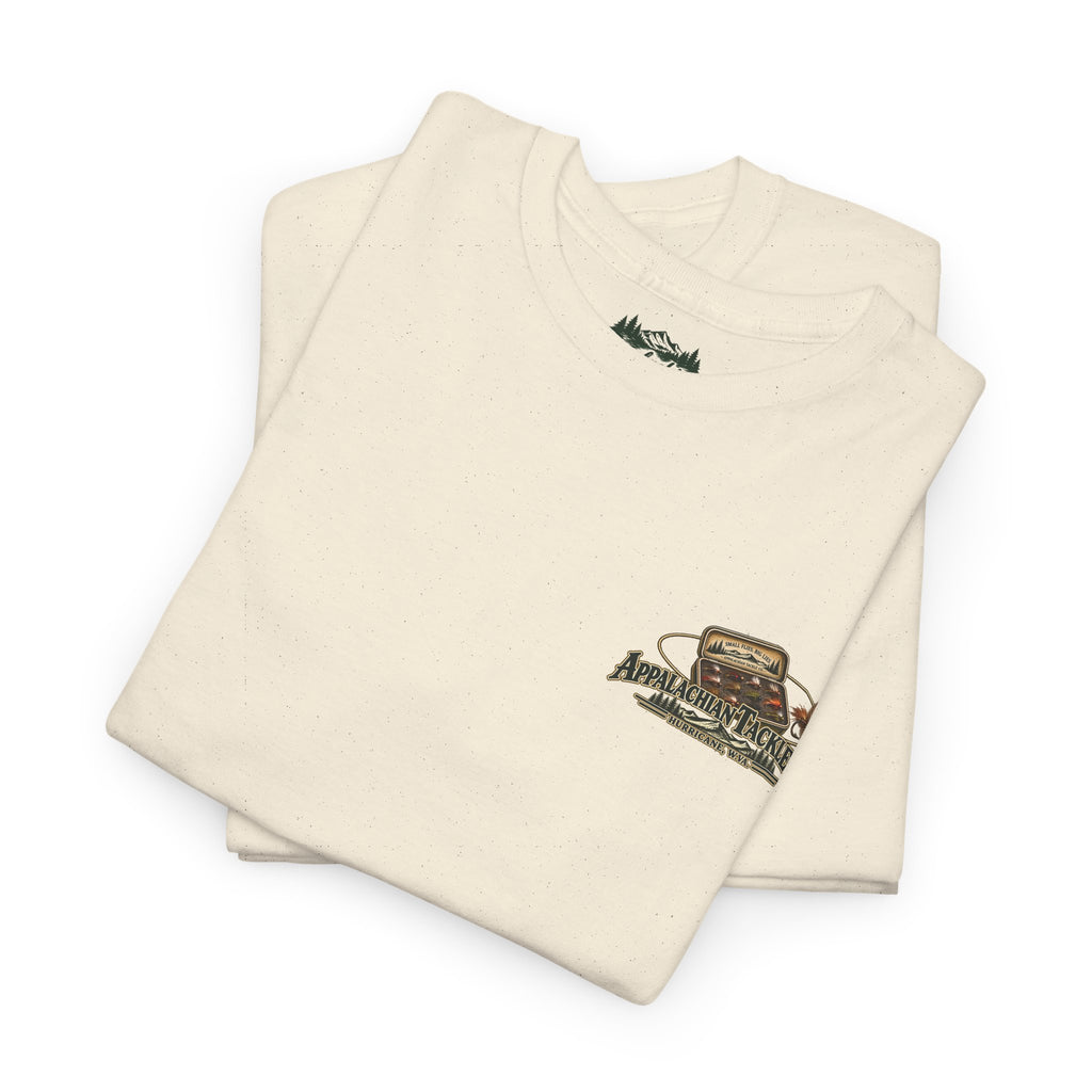 The Fly Series — "Small Flies, Big Lies" Appalachian Tackle Co. Graphic Tee