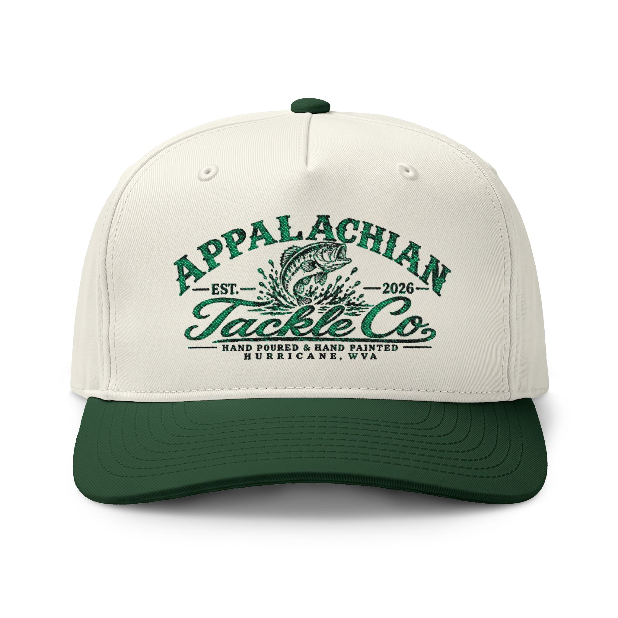 Appalachian Tackle Co. Two-Tone Cap — Fishing Trucker Hat