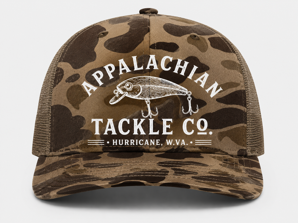 Appalachian Tackle Co. Fishing Trucker Hat