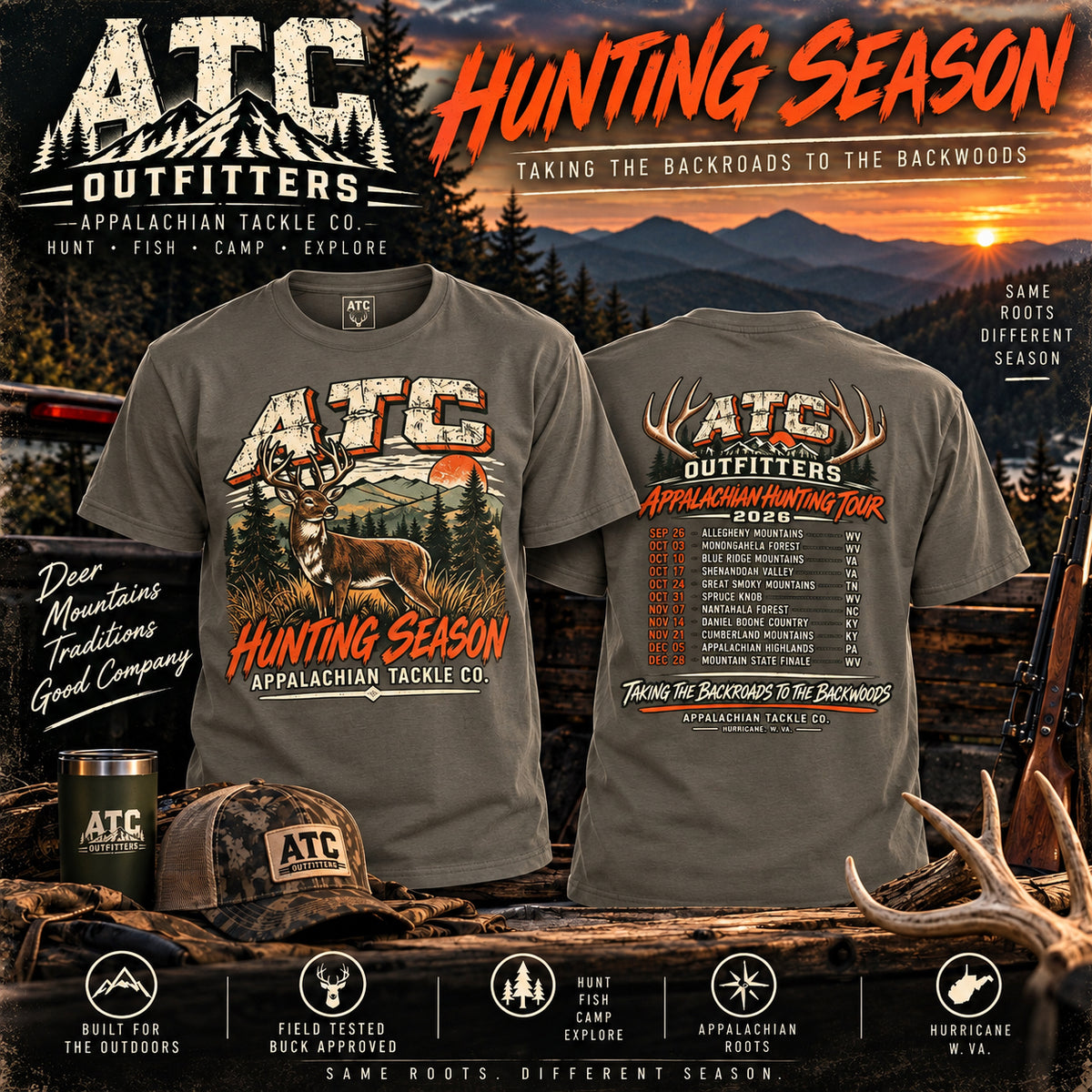 ATC Hunting Season - Appalachian Tour