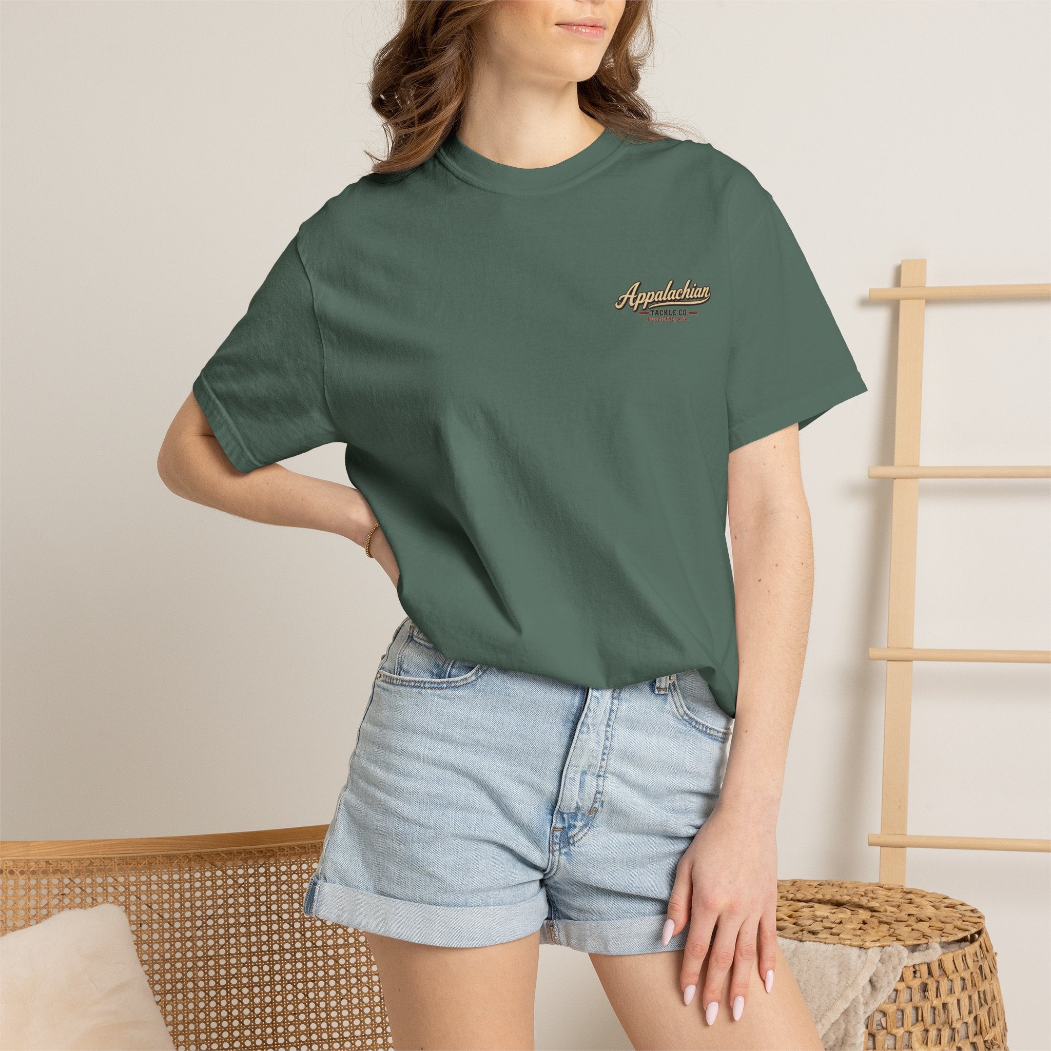 Fishing Camp T-Shirt — Appalachian Fishing Camp Cabin Graphic Tee