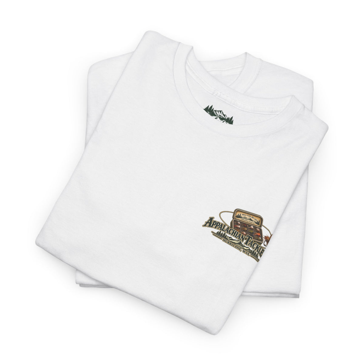 The Fly Series — "Small Flies, Big Lies" Appalachian Tackle Co. Graphic Tee