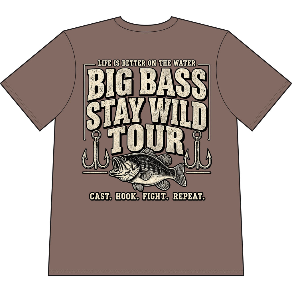 Appalachian Tackle Co. - Fishing Club - Big Bass Fishing Tee