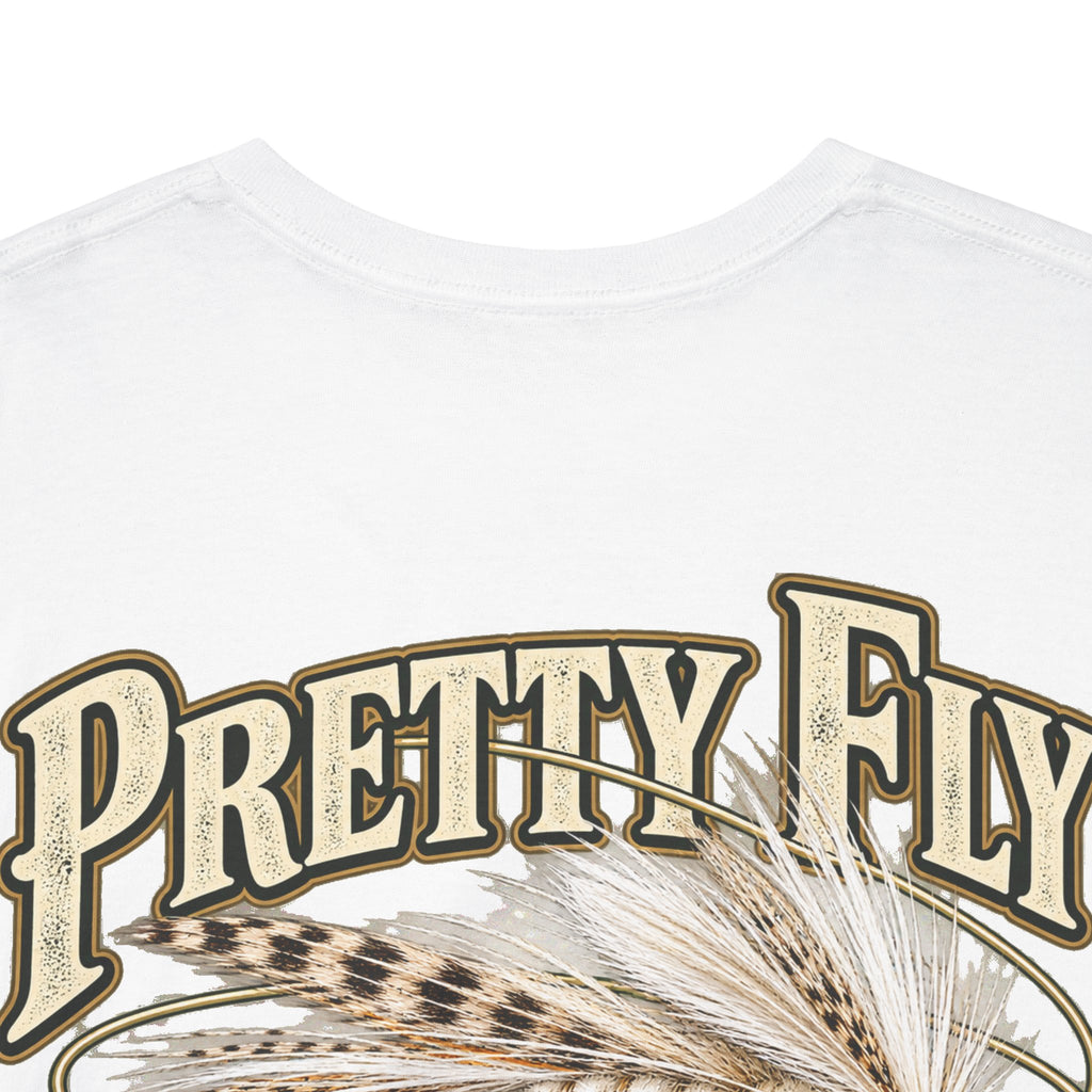 The Fly Series— "Pretty Fly for a White Guy" Vintage Fly Fishing Tee