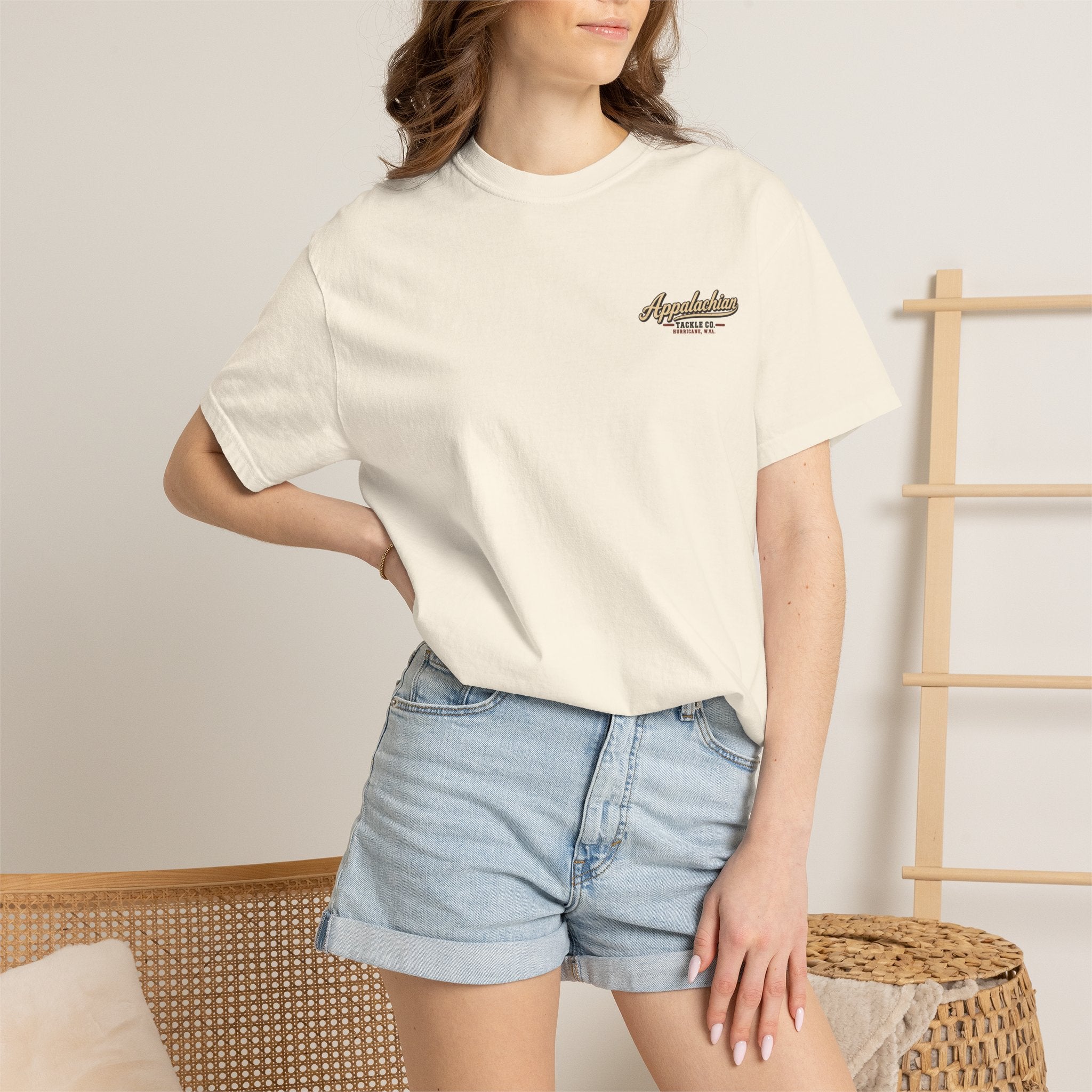 Fishing Camp T-Shirt — Appalachian Fishing Camp Cabin Graphic Tee