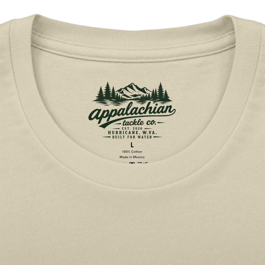 Appalachian Tackle Co. Fishing Tee — Vintage Graphic Cotton Shirt