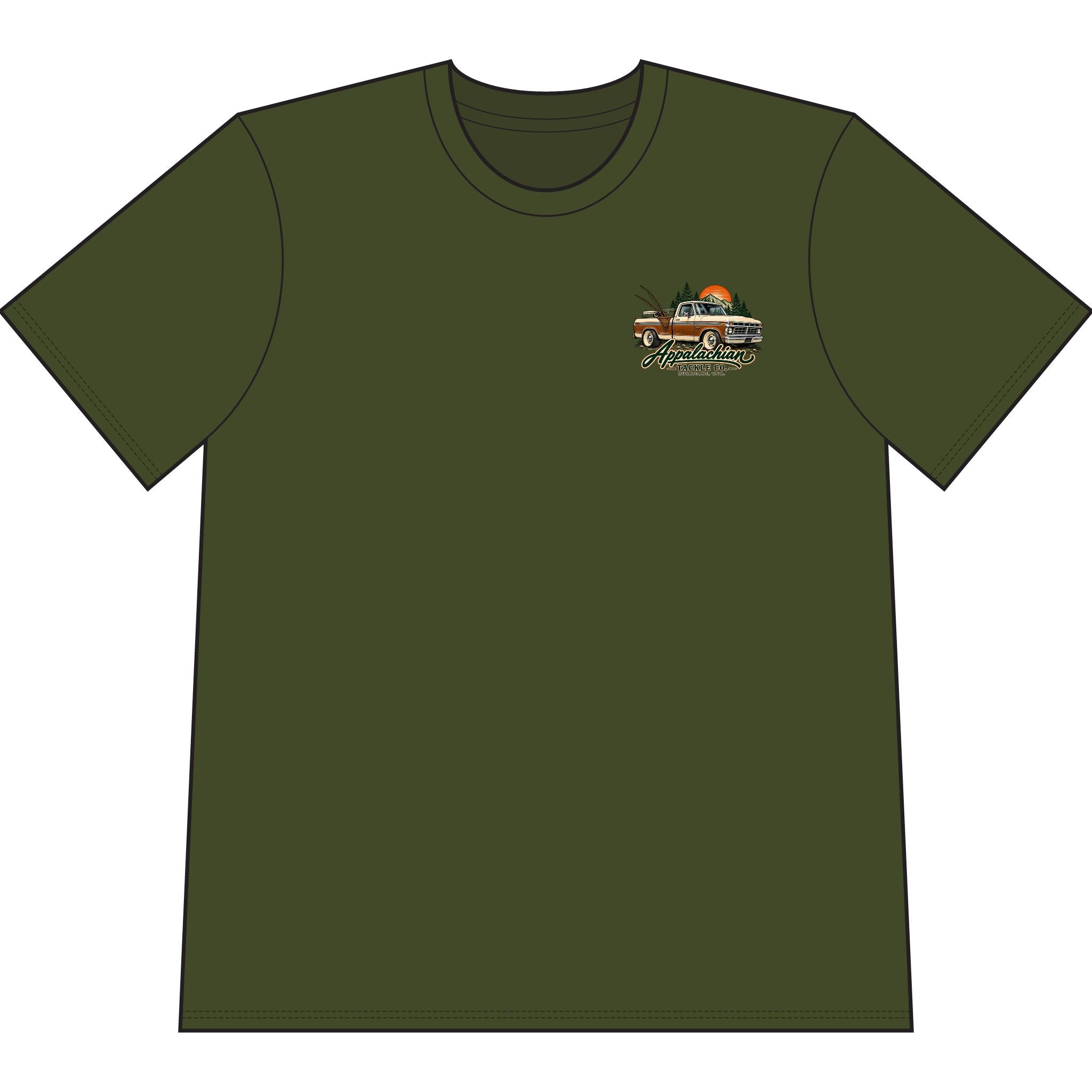 Appalachian Tackle Co. - Stream Drive In T-Shirt