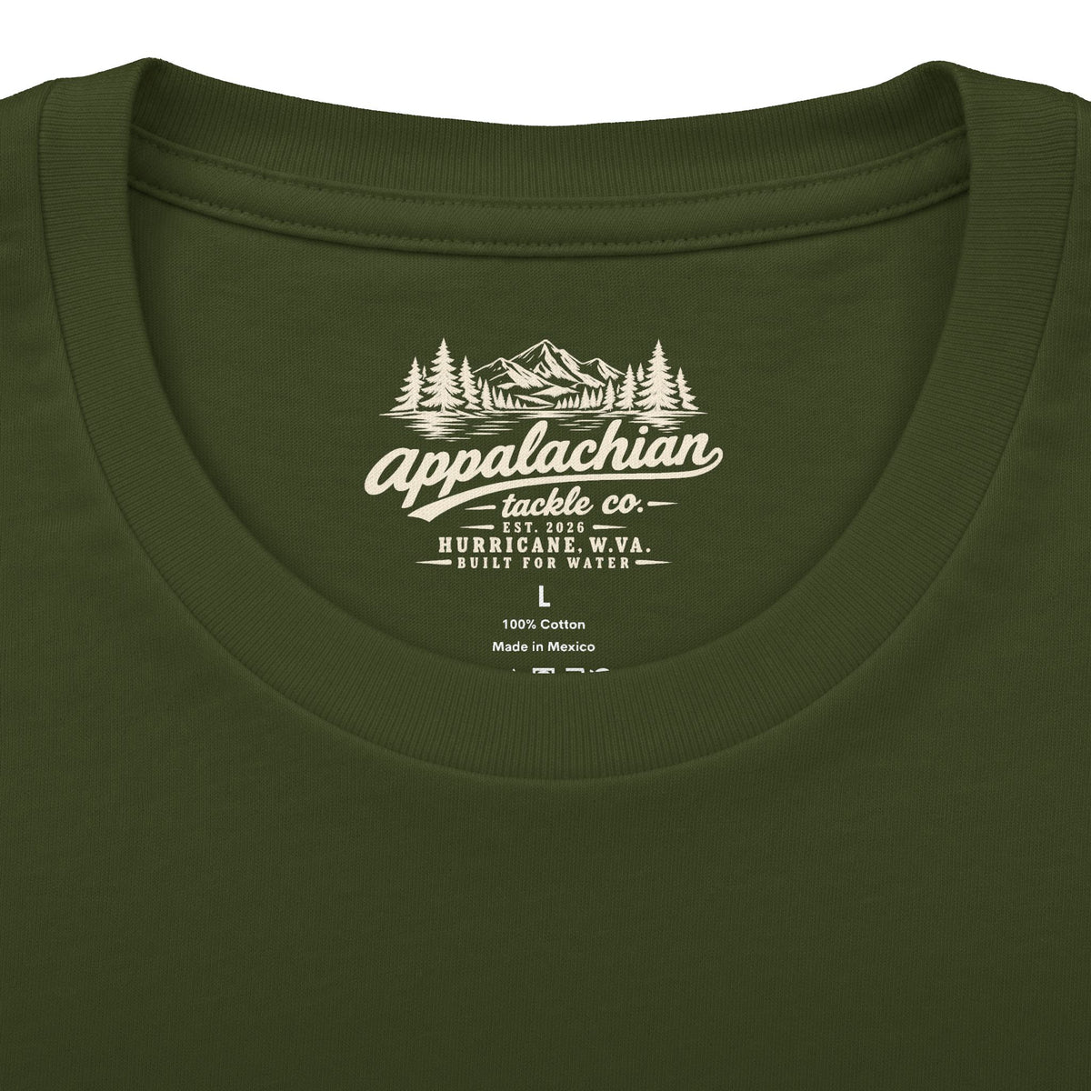 Appalachian Tackle Co. Fishing Tee — Vintage Graphic Cotton Shirt