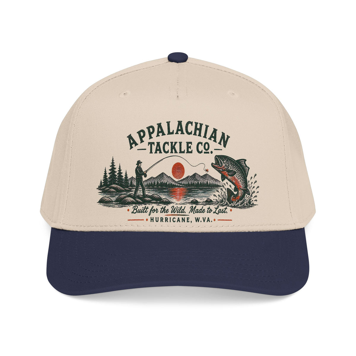 Appalachian Tackle Co. Fishing Hat — Vintage Outdoors Baseball Cap
