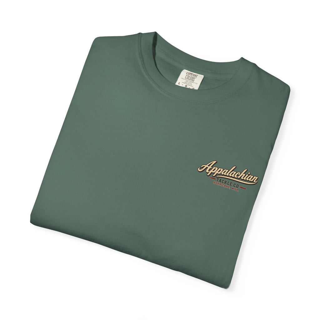 Fishing Camp T-Shirt — Appalachian Fishing Camp Cabin Graphic Tee