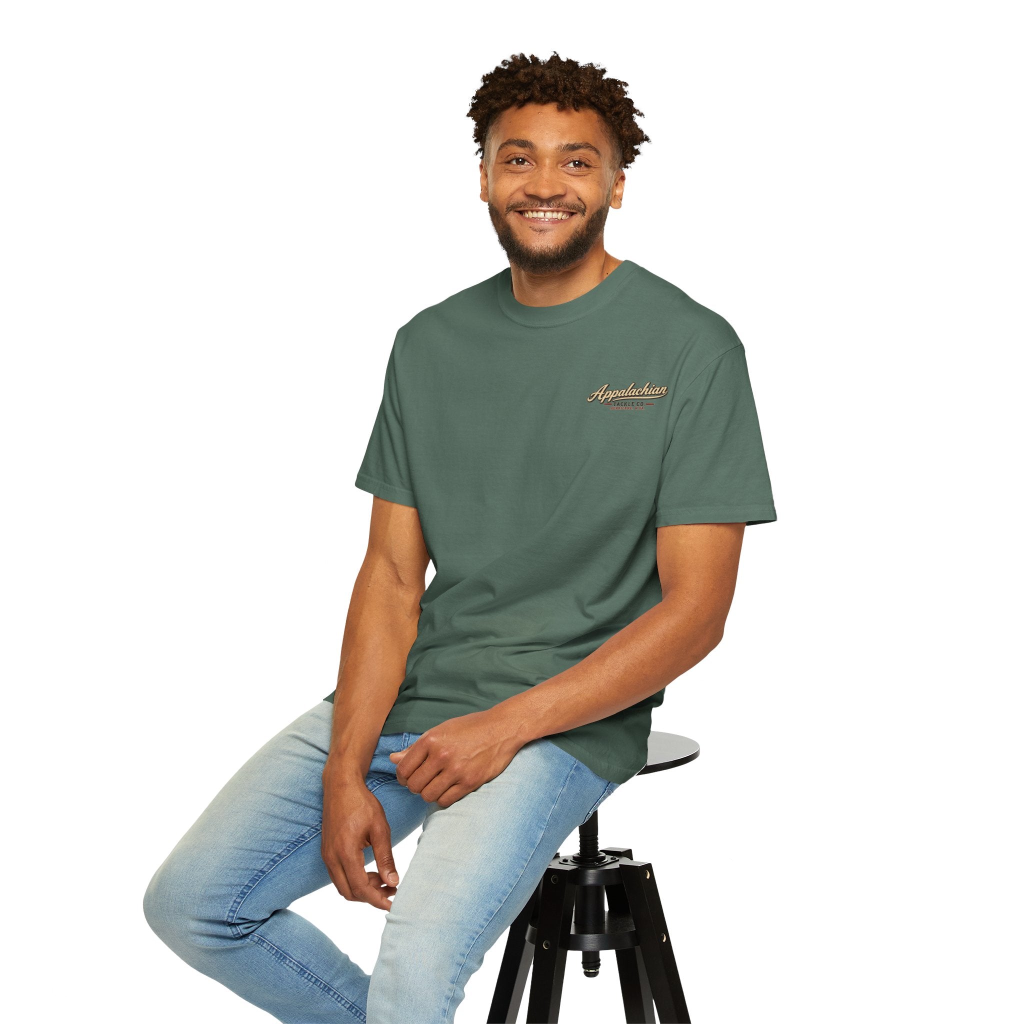 Fishing Camp T-Shirt — Appalachian Fishing Camp Cabin Graphic Tee