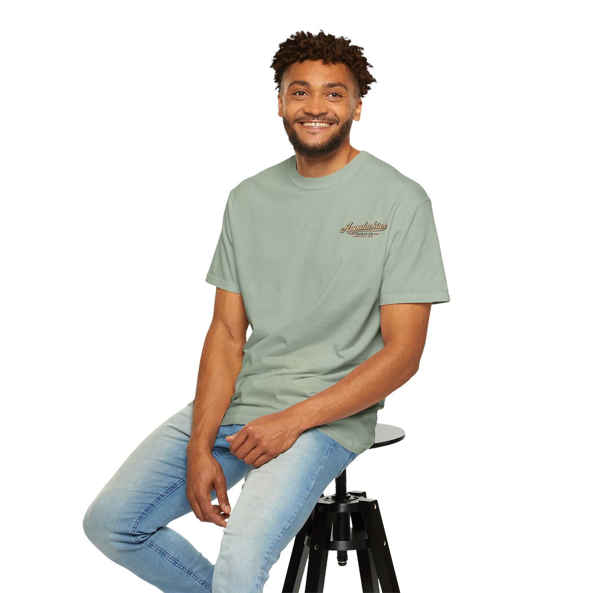 Fishing Camp T-Shirt — Appalachian Fishing Camp Cabin Graphic Tee